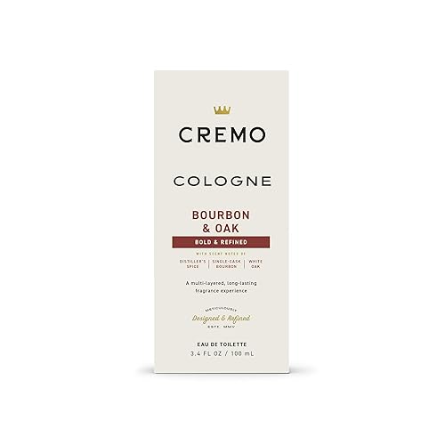 Miniatura 7 de Cremo Bourbon  Oak Cologne Spray una sofisticada mezcla de especias destiladoras bourbon fino y roble blanco 34 onzas