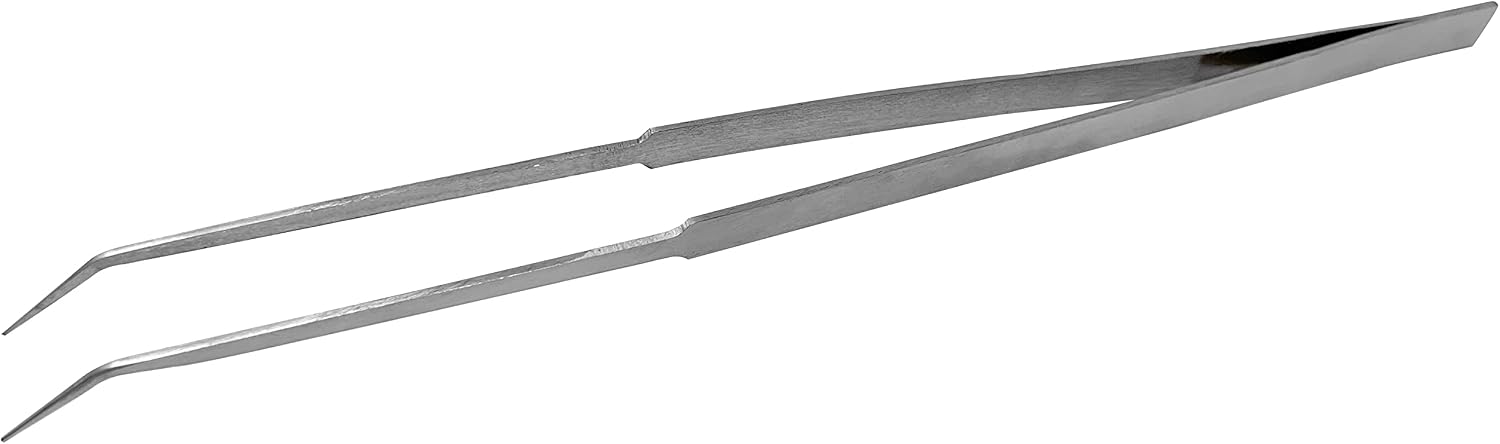 12" Jumbo Straight Tweezers Jewelry Making Tool