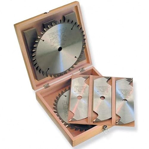 Tenryu GMD-20340 8 "Dado Blade con dos cuchillas principales de 40 dientes y cuatro astilladoras de 2 dientes