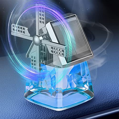 Deodorante per auto a energia solare rotante