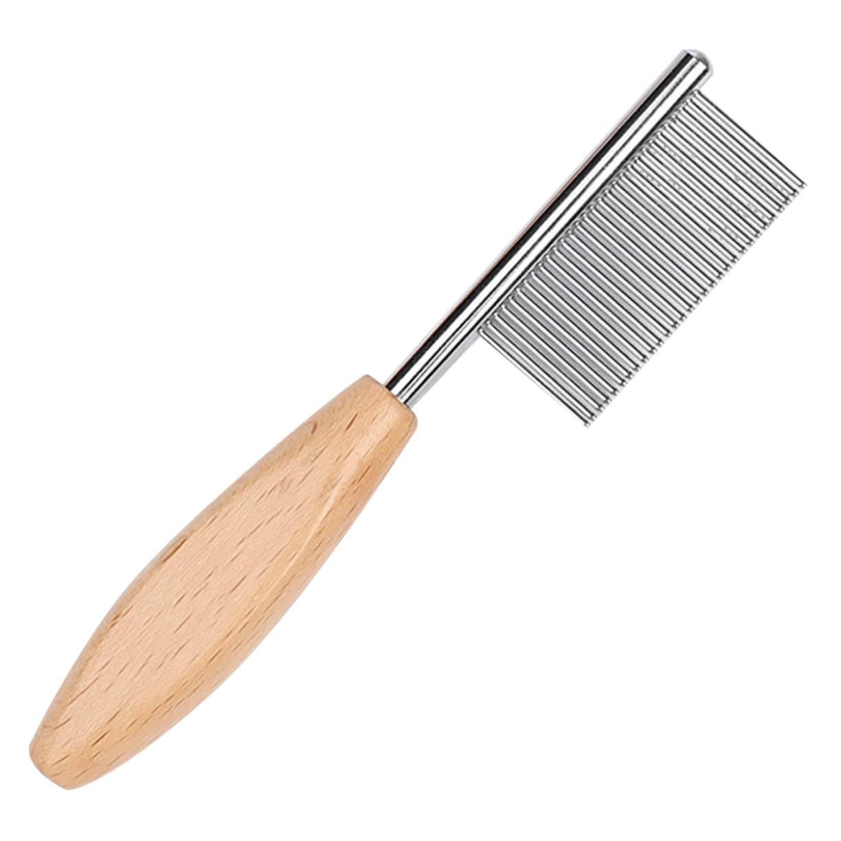 GALPADA Compact Wear Resistant Pet Comb for Daily Grooming Ergonomic Dog Hair Tool for Shedding Control for Cats and Dogs Skin Friendly Design