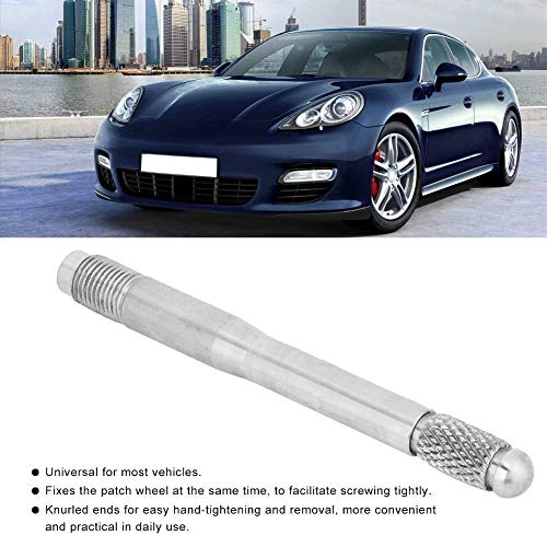 KSTE Radmontagehilfe, Edelstahl-Auto-Rad-Montagehilfe Reifenwechselstahl Ersatz Zubehör (M12x1.25)