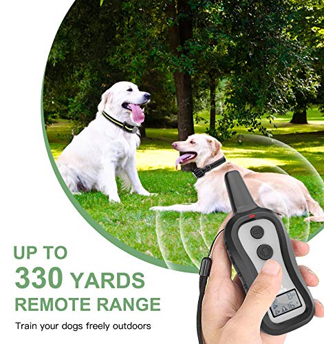 PATPET Dog Training Collar with 2 Receivers, Shock Collars for Dogs with Remote, Dog Shock Collar with Beep Vibration… - Image 5