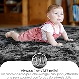 Zoom IMG-1 bibykivn tappeto salotto moderno peluche Zoom IMG-1 bibykivn tappeto salotto moderno peluche