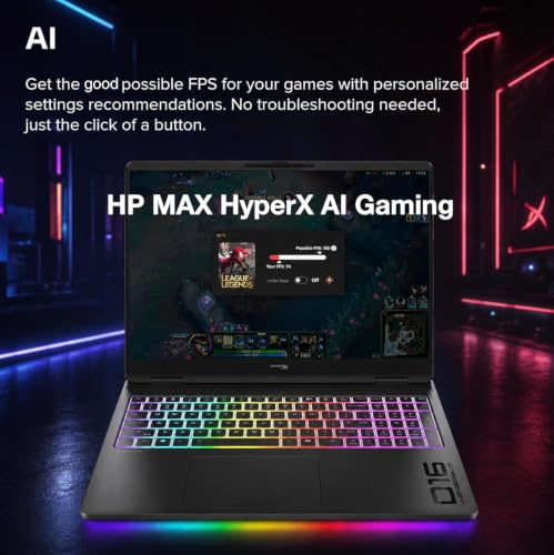 Image of HP OMEN MAX HyperX AI Gaming Laptop 16.0 inch 240Hz OLED WQXGA Display