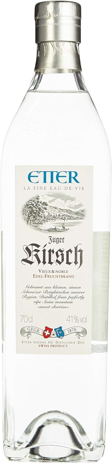Etter Zuger Kirsch Vieux & Noble Edel-Fruchtbrand Schweiz (1
