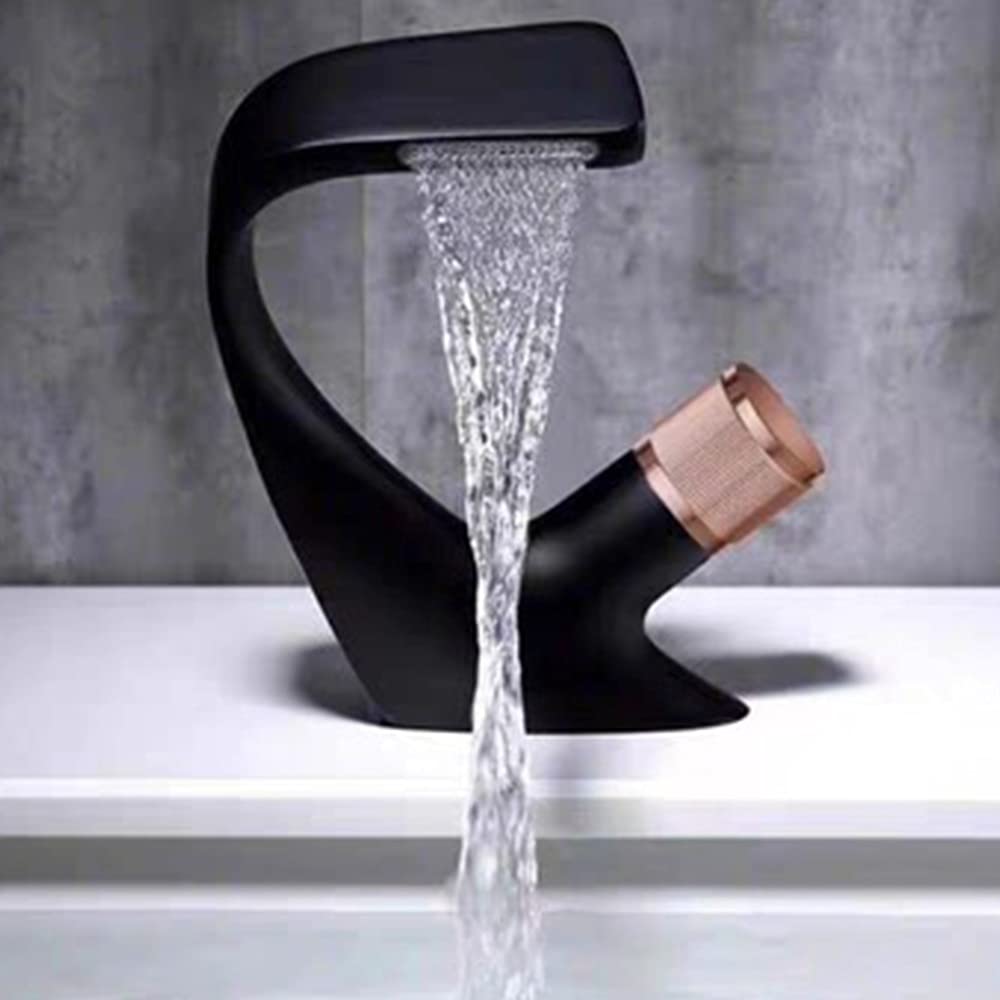 Rubinetto per lavello da Cucina per Bar Agriturismo Commerciale, Rubinetto da Cucina con Finitura cromata, Rubinetti per lavandino del Bagno, Miscelatore Acqua Calda Fredda, Rubinetto per Vasca