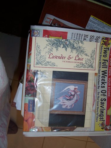 Angel Of Spring Counted Cross Stitch Chart #TOP11