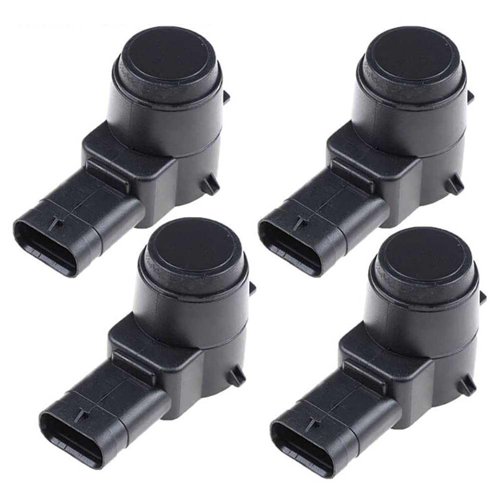 KDDFN 4Pcs PDC Parking Sensor for VW CADDY SCIROCCO TOURAN, Parking Distance Control Sensor Radar Probe Backup Assist Parts 7L5919275B 0263013056 7L5919275A