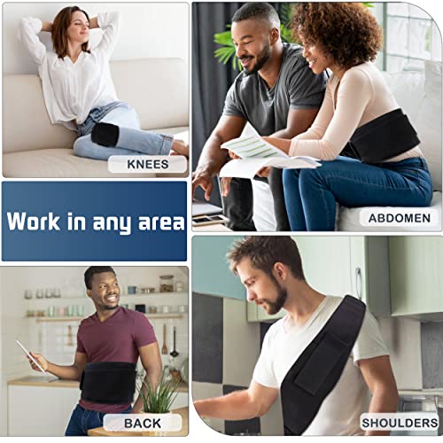 Infrared Red Light Therapy Belt:led Lamp Vibration Near Body Pain Relief Device Wrap Red Light Therapy For Body With Timer Remote Control For Back Shoulder Waist Muscle #TOP7