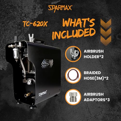 Sparmax Inspire Tc620X compresseur aérographe double sortie