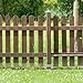Wealrit 4 PCS Square Post Bases Deck Post Brackets Stainless Steel Flange Anchor Bases Heavy Duty for Fence Deck Railing Support Brackets Fence Holders (1.22