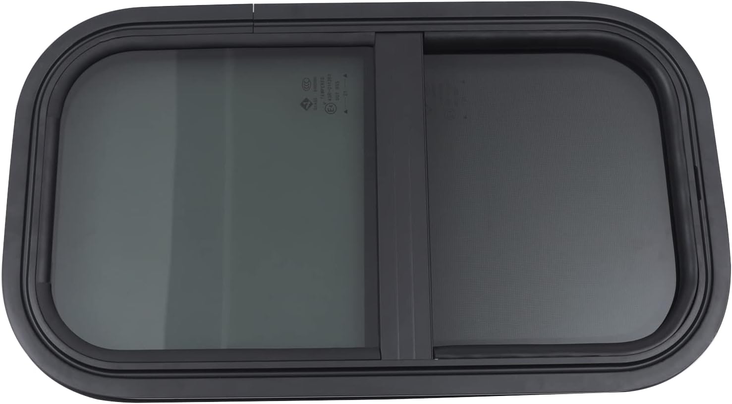 PIAOCAIYIN RV Window, 22" W X 12" H Wall Vertical Slider RV