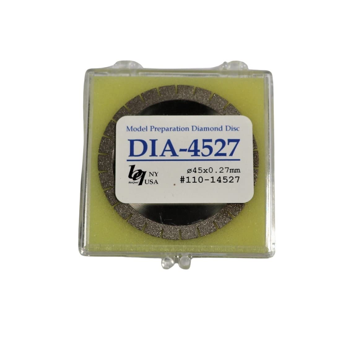 Diamond Discs 45 x 0.27mm for Model Preparation Ceramics Acrylic Plaster - Used in Dental Laboratory, Arts and Crafts