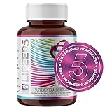 LIFEED Biotina, Colageno Hidrolizado Puro, Vitamina E, Vitamina B5 y Zinc | Suplemento Multivitaminico Mujer y Hombre |...