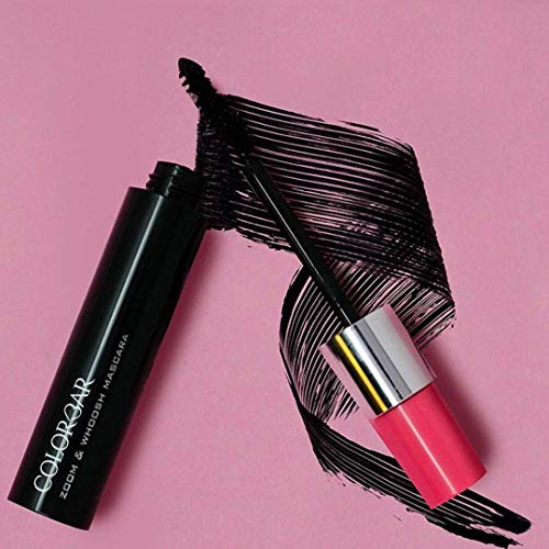 Colorbar Zoom and Whoosh mascara, Black Sin, 9 ml | Smudgeproof | Easy to use | Conditioning - Image 5
