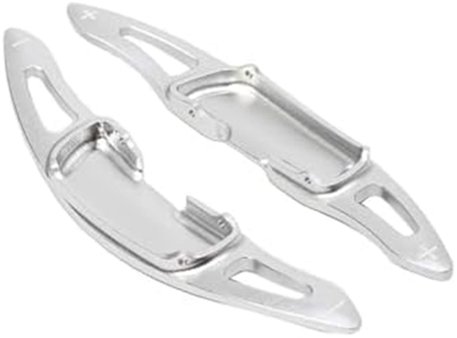 Xedlamp Silver Car Gear Shift Paddle For 3 6, For Cx-3 Cx-4 Mx5 Atenza Axela 2016-2018 Car Steering Wheel Shift Paddles Extend Gear Speed Stickers Paddle(Silver)