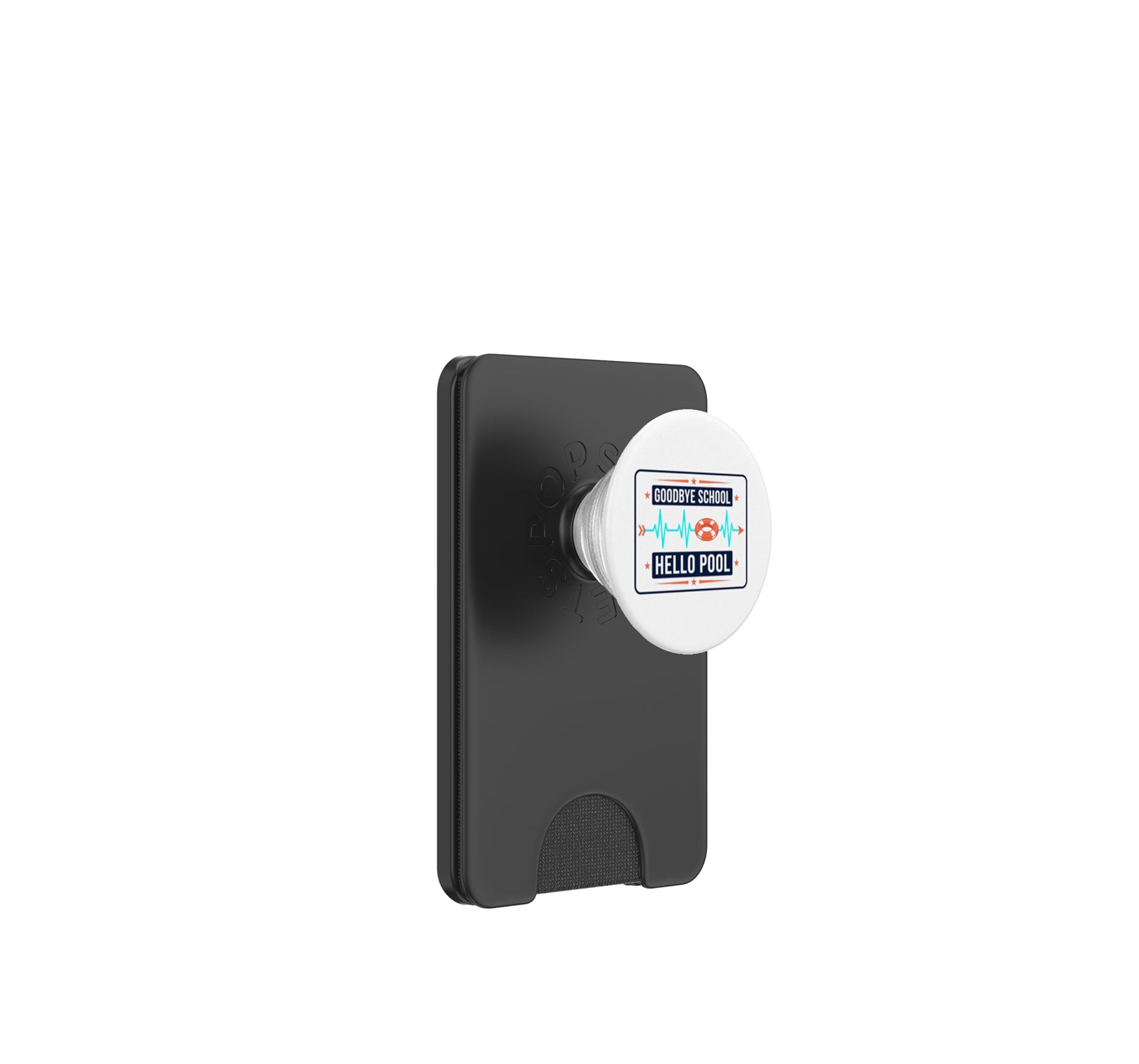 Goodbye School Hello Pool PopSockets : PopWallet MagSafe Cadeau Été - 7
