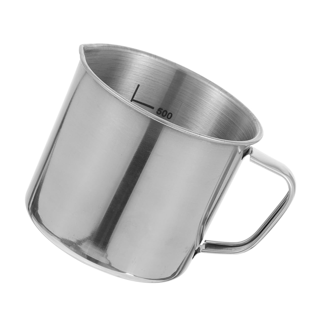 PRETYZOOM 3pièces Becher Gradué Acier Inoxydable Tasse De Laboratoire Et Pratique Mesure Précise Pour Cuisine Et Expérimentations