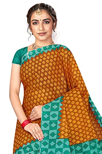 Image of TAMAIRA FASHION Mulmul Pure Cotton Saree For Woman |Office Wear Daily Wear Sarees For Women Without Blouse Piece(Available in 15 Colours)
