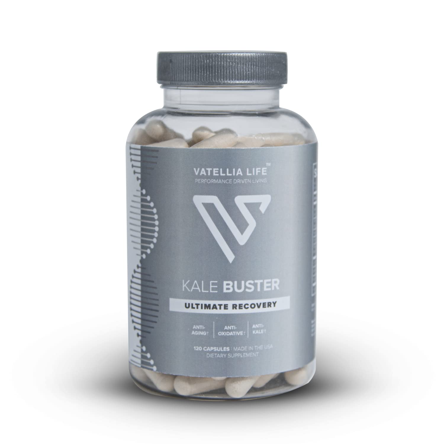 Vatellia Life New from Kale Buster | Ultimate Joint Support | Increased Energy | Decreased Brain Fog | Loaded with Vitamin K2 | Better Than Kale | Dave Asprey’s Favorite |120 Capsules (60Day Supply)