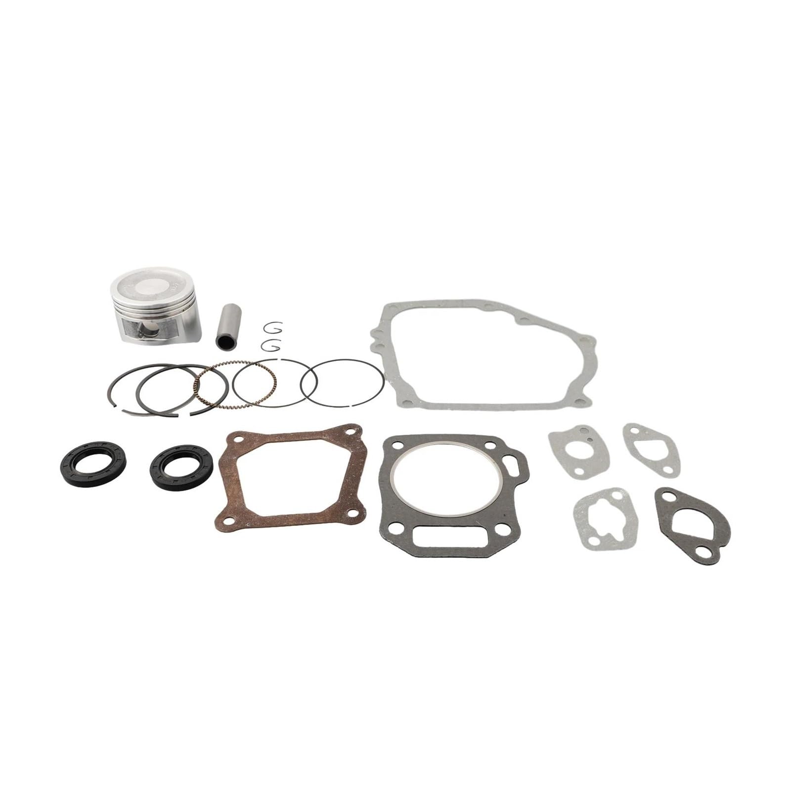 Kit cilindro pistone per decespugliatore Per Ho&nd&a GX160 GX200 168F Kit di ricostruzione guarnizione anello pistone paraolio decespugliatore generatore a benzina a quattro tempi