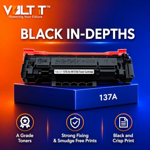 Image of Laser Toner Cartridge 137A Compatible with LaserJet Series M208Dw, M232Dwc, M233Dw, M233Sdw, M233Sdn Black Printer (VTC - 137A)