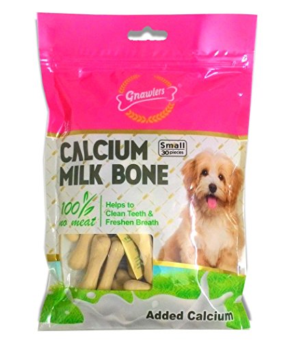 Image of GNAWLERS Dog Treats 30 in 1 Calcium Milk Bones for All Life Stages (270 g) - Pack of 5
