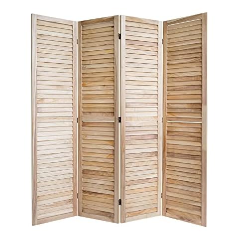 Homestyle4u 1248, Paravent Raumteiler 4 teilig Cover