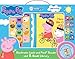 Peppa Pig - Electronic Me Reader Jr and 8 Look and Find Sound Book Library - PI Kids