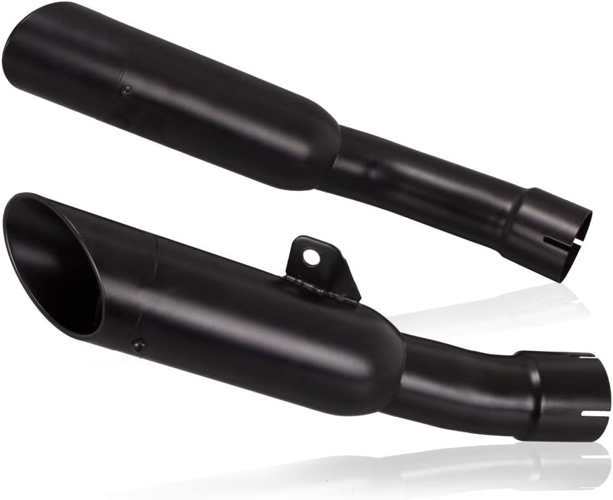Motorcycle shorty slip on exhaust system For Kawasaki ZX-14R ZX14 ZX14R 2012-2017 (Model B)