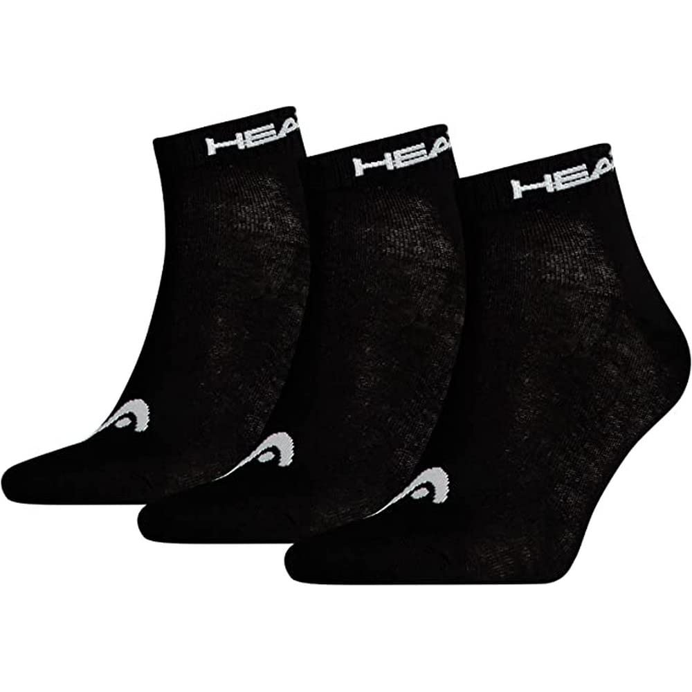Head Skarpety męskie, 3 szt, Czarny, 40-42 EU