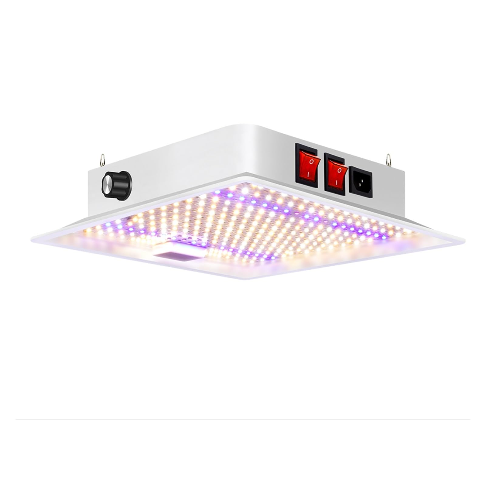 Oświetlenie LED do uprawy roślin Wielomodowe światło słoneczne Lampa sadzenia w pomieszczeniach Wodoodporna roślina kwadratowa,Ciche chłodzenie