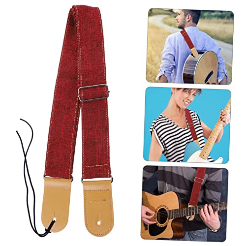 Milisten Sangle Sangles Basse Avec Épaule Et Acoustique Fournitures Pour Accessoires Guitares Coton Extrémités Guitare… - Les Beatles, Paul McCartney, John Lennon, RIngo Starr, George Harrison Milisten Sangle Sangles Basse Avec Épaule Et Acoustique Fournitures Pour Accessoires Guitares Coton Extrémités Guitare… – Image 4