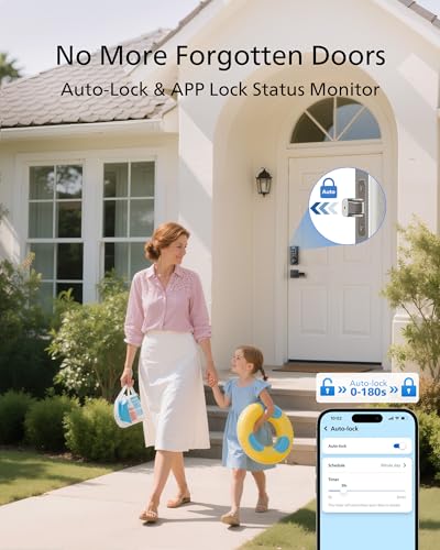 Philips WiFi Keypad Deadbolt with Handle, Built-in WiFi, APP Remote Control - image 7