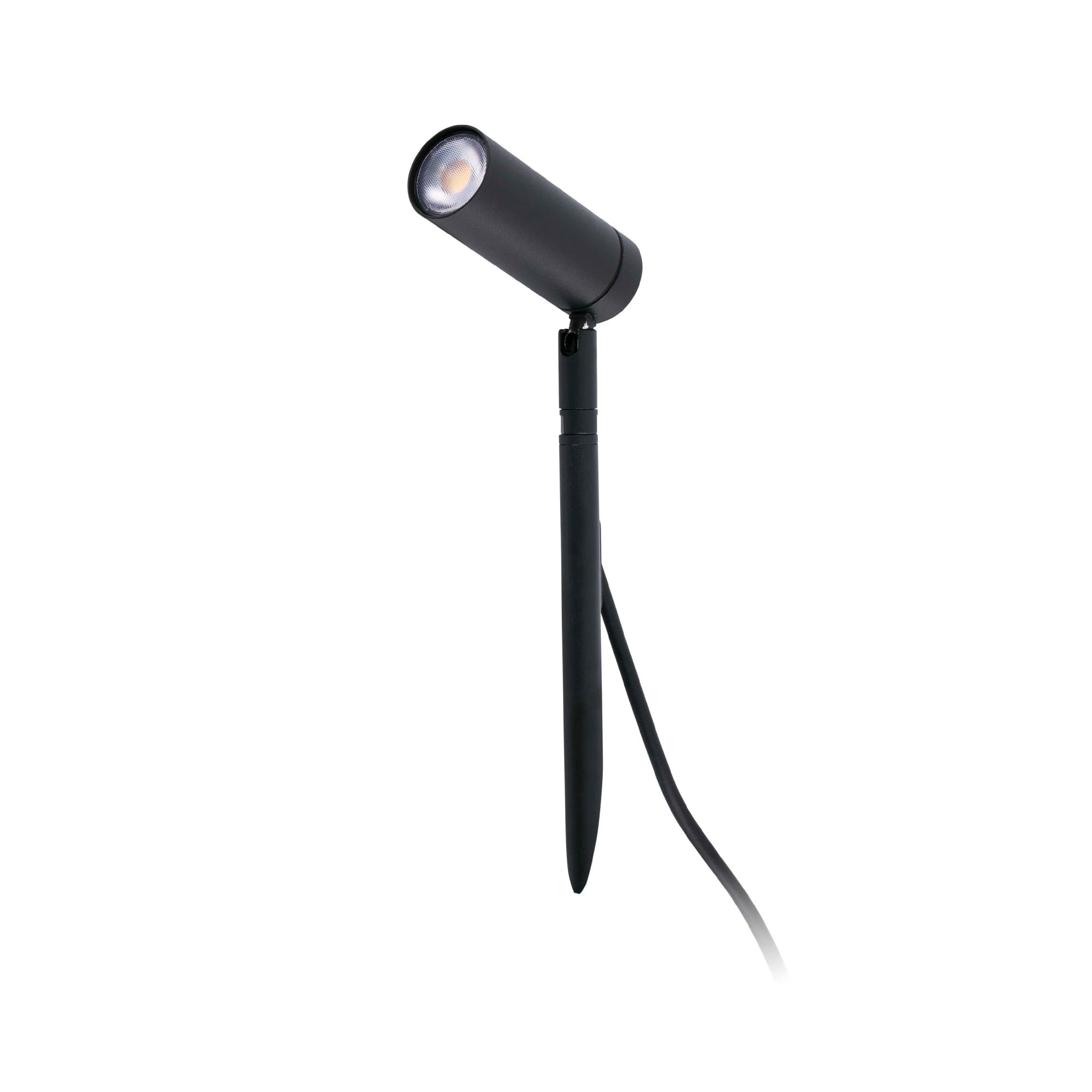 Projektor Barcelona Seth 70227 ko?ek do wbijania w ziemi? () 6 W LED ?arwka korpus z aluminium i PMMA czarny
