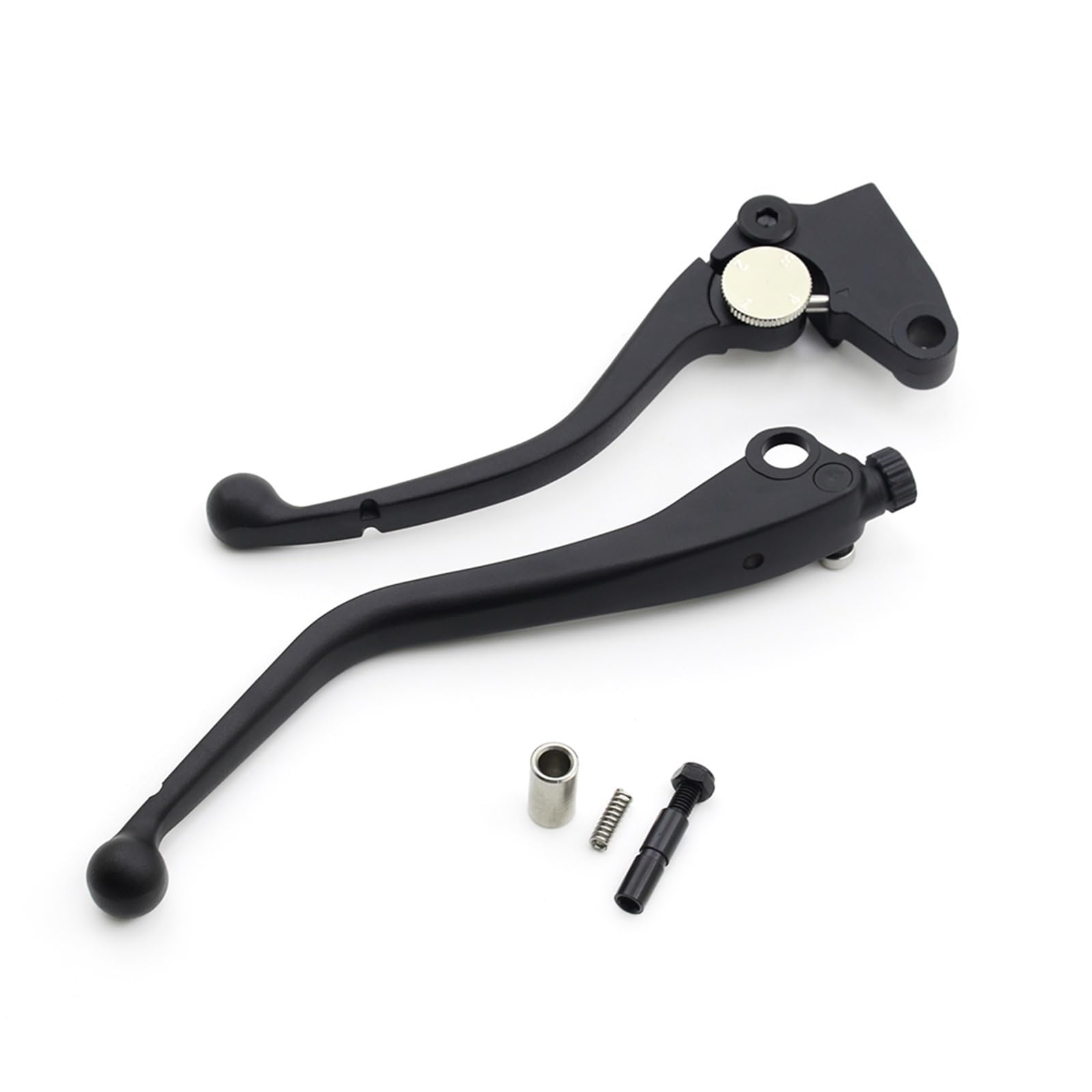 Pbqenxb Break and Clutch Levers for Tiger 850 Sport for 900 GT PRO for Rally Brake Clutch Levers Hand Control Aluminum Handle(1 Set)