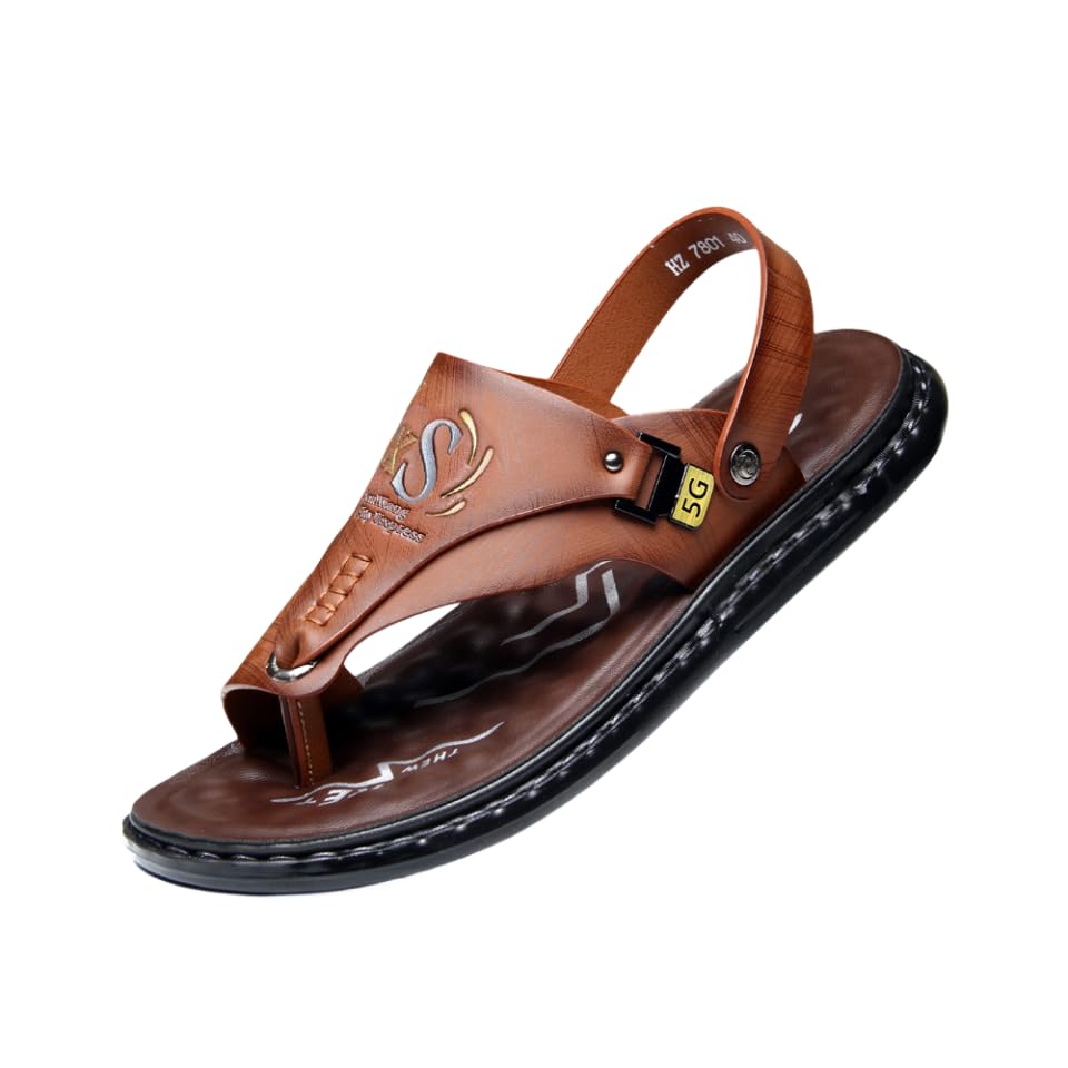 Men's Trendy Outdoor Flip Flops, Casual Sandals with Assorted Colors