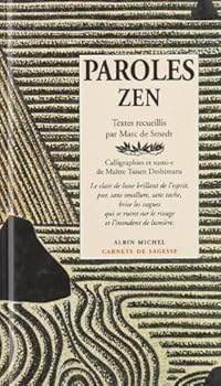Paperback Paroles Zen [French] Book
