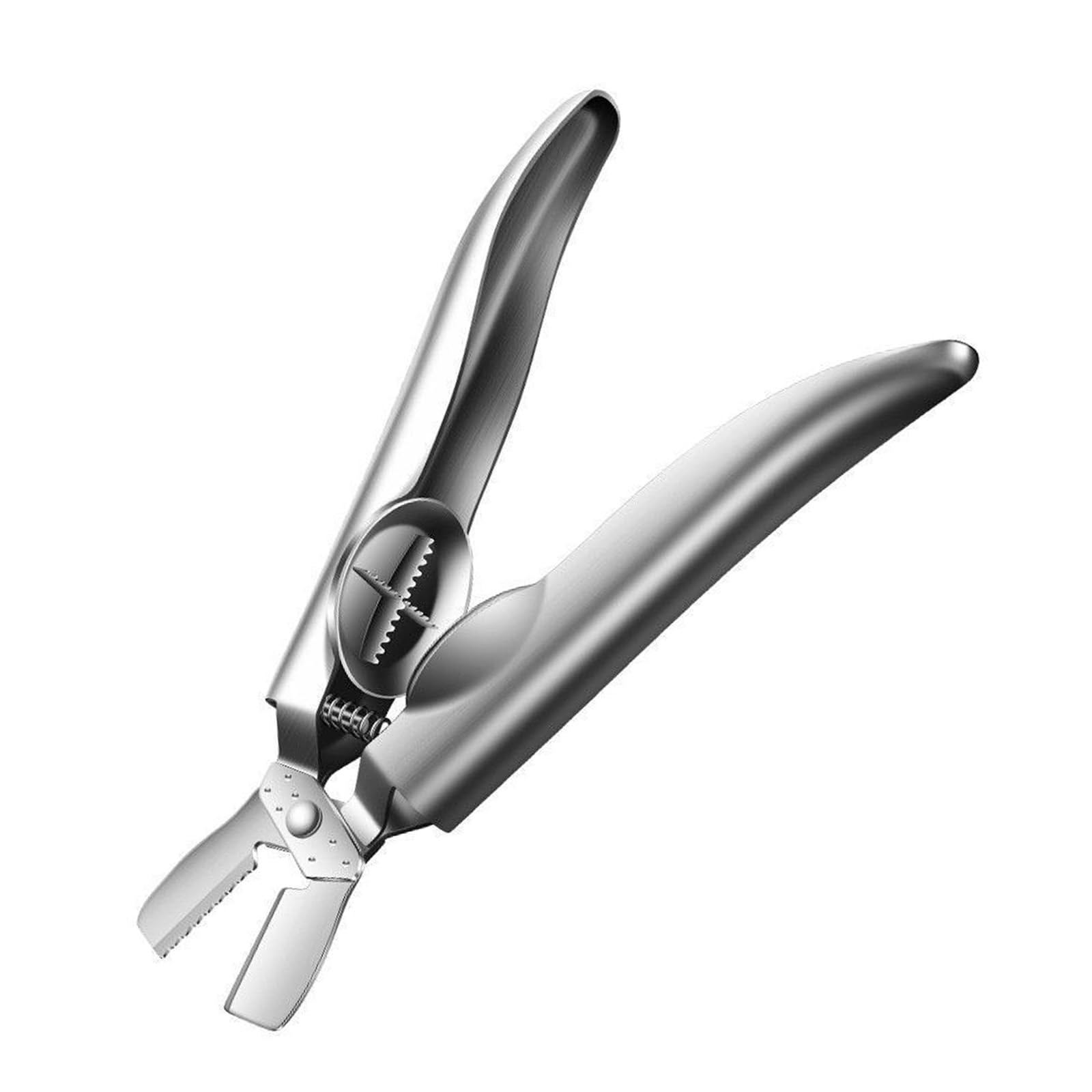 Tsophreniq Stainless Steels Chestnut Opener Multifunctional Tool Portable Nut Cracker Sheller for Easily Shelling Easy to Use Multifunctional Stainless Steels Nut Cracker Sheller
