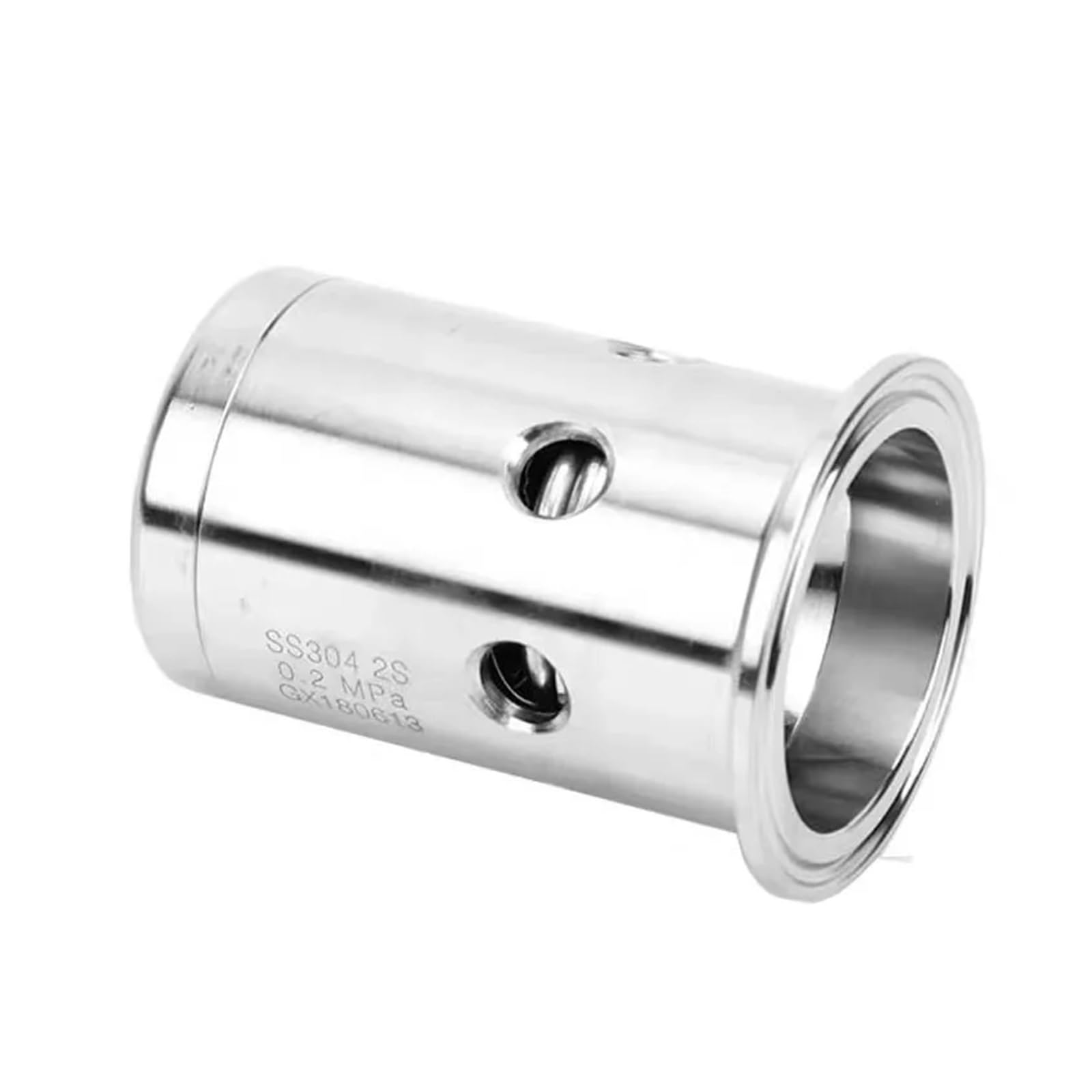 51mm Tri Clamp Ferrule O/D 64mm Pressure Valve SUS 304 Stainless Steel