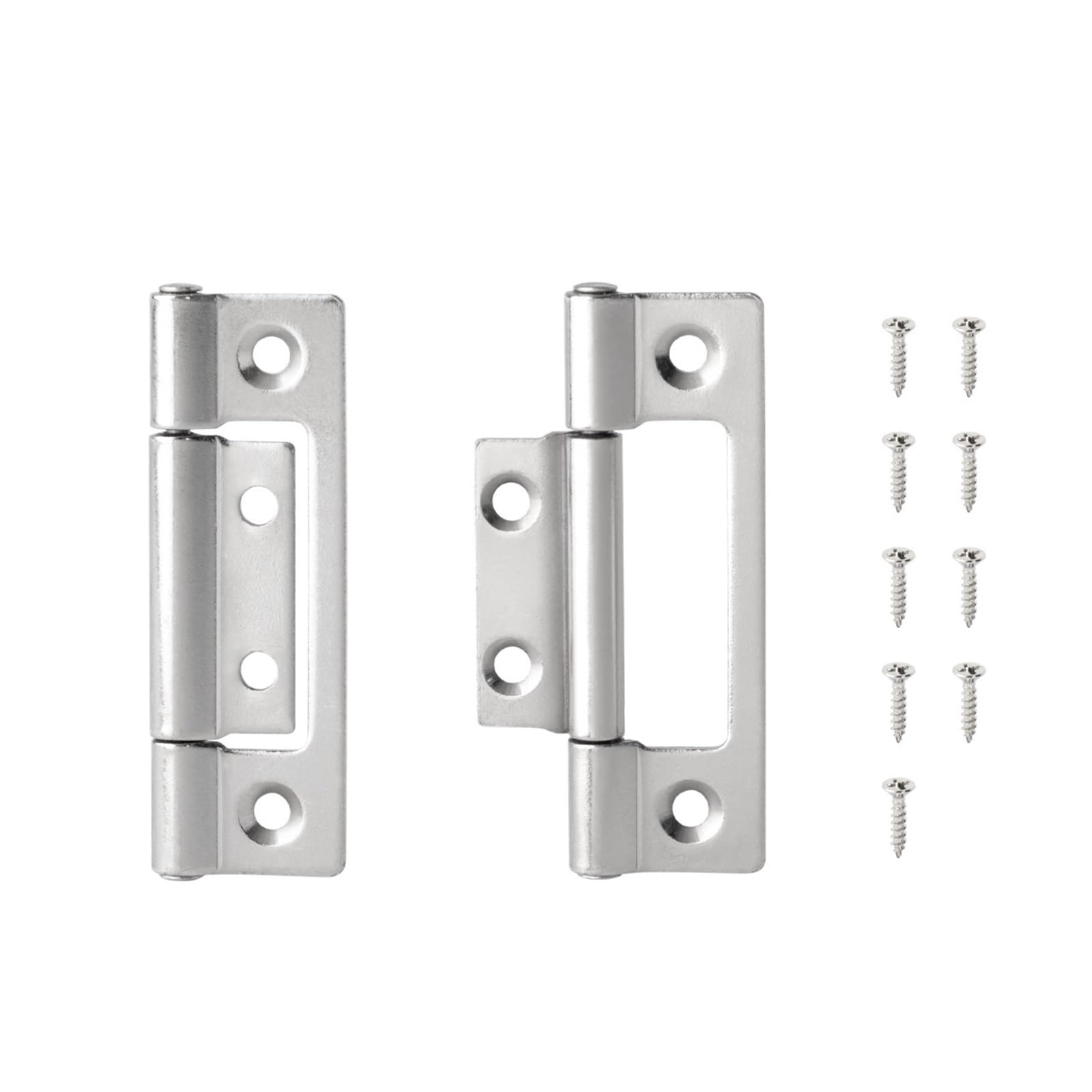 Kdhcvkz Nickel 3 Inch 2Pcs 2Pcs 360 Degree Hinges For Cabinet Doors Windows Wooden(Nickel 3 Inch 2Pcs)