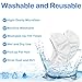 Yicotira 8 Pack Steam Cleaner Accessories for Most Handheld Steam Cleaner - Microfiber Cloths Cover Compatible with Bissell Steam Shot, Dupray, PurSteam, Comforday Steam Cleaner