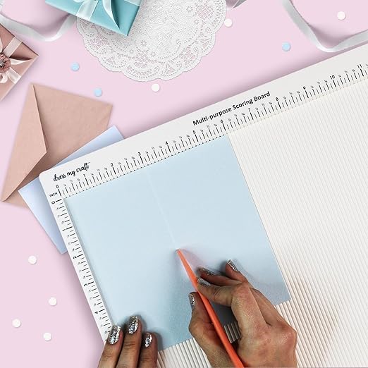 Image of Dress My Craft Multi-Purpose Scoring Board (12 Inch x 12 Inch)