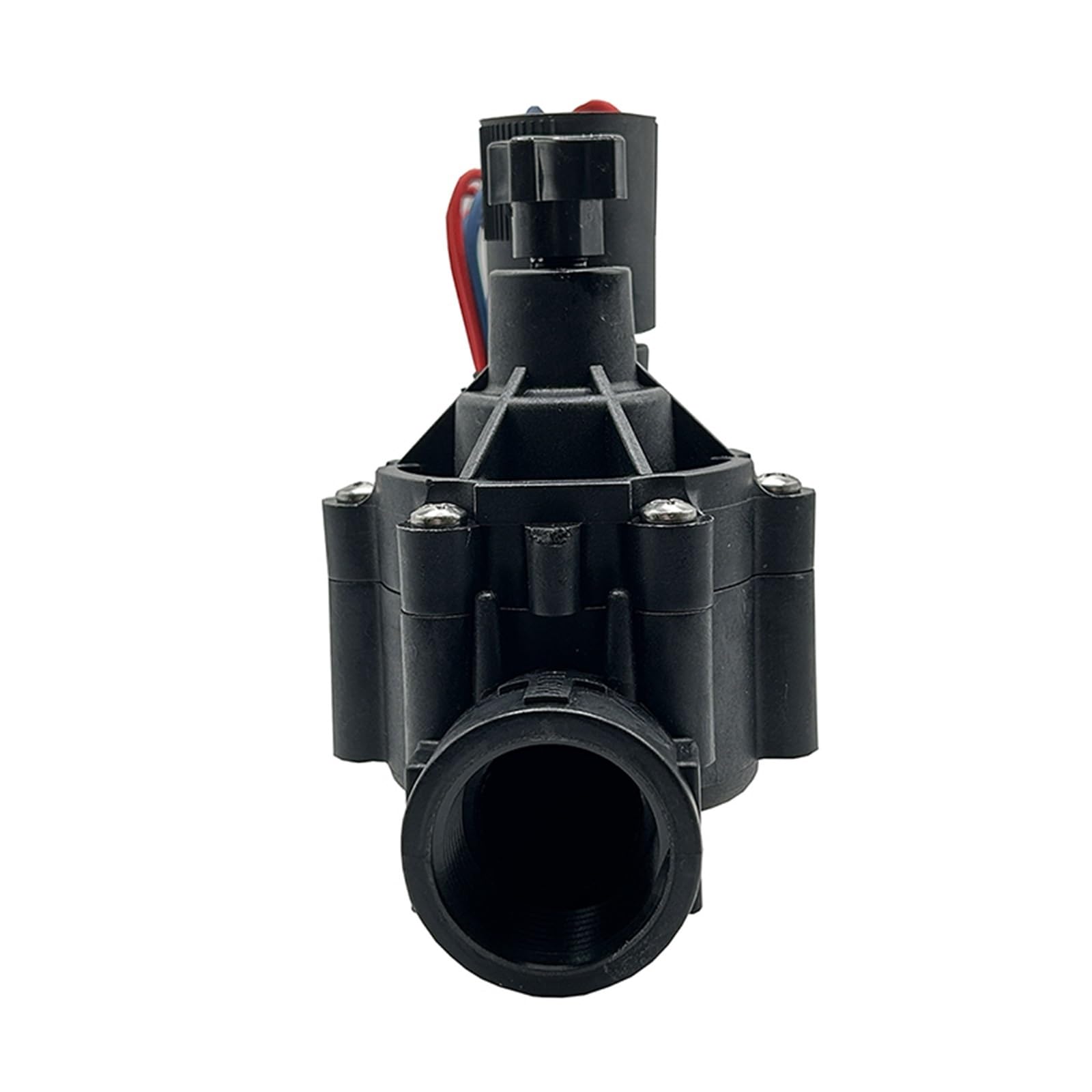 Electroválvula de agua de 1/2", 3/4" y 1" con ajuste de caudal, 220 V, 12 V y 24 V, normalmente cerrada for riego de jardines.(24vdc,1 Inch)