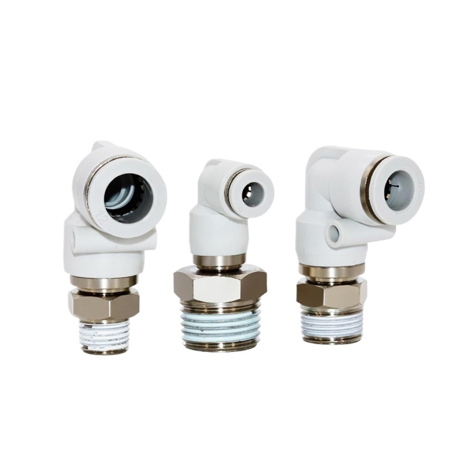 Conector neumático giratorio para reparar fugas por torsión en codos KSL6-M5