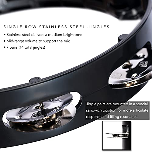 Meinl Percussion HTT8BK Tambourines - Image 4