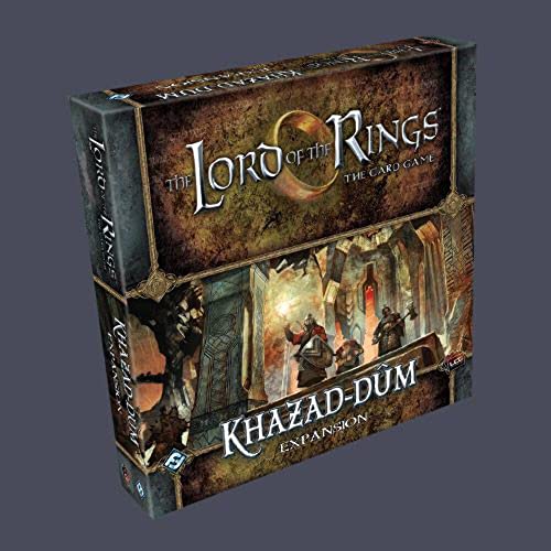 The Lord of the Rings The Card Game Khazad-Dum DELUXE EXPANSION - Cooperative Adventure Game, Strategy Game, Ages 14+, 1-4 Players, 30-120 Min Playtime, Made by Fantasy Flight Games