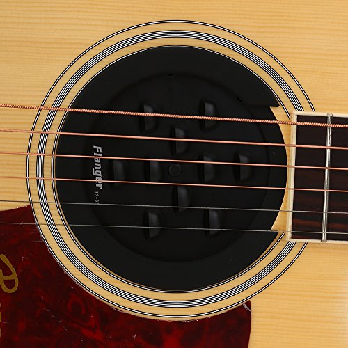 100mm Guitar Soundhole Sound Hole Cover Guitar Block Protector Cover Guitar Feedback Cover for Acoustic Electric Guitar - Image 4