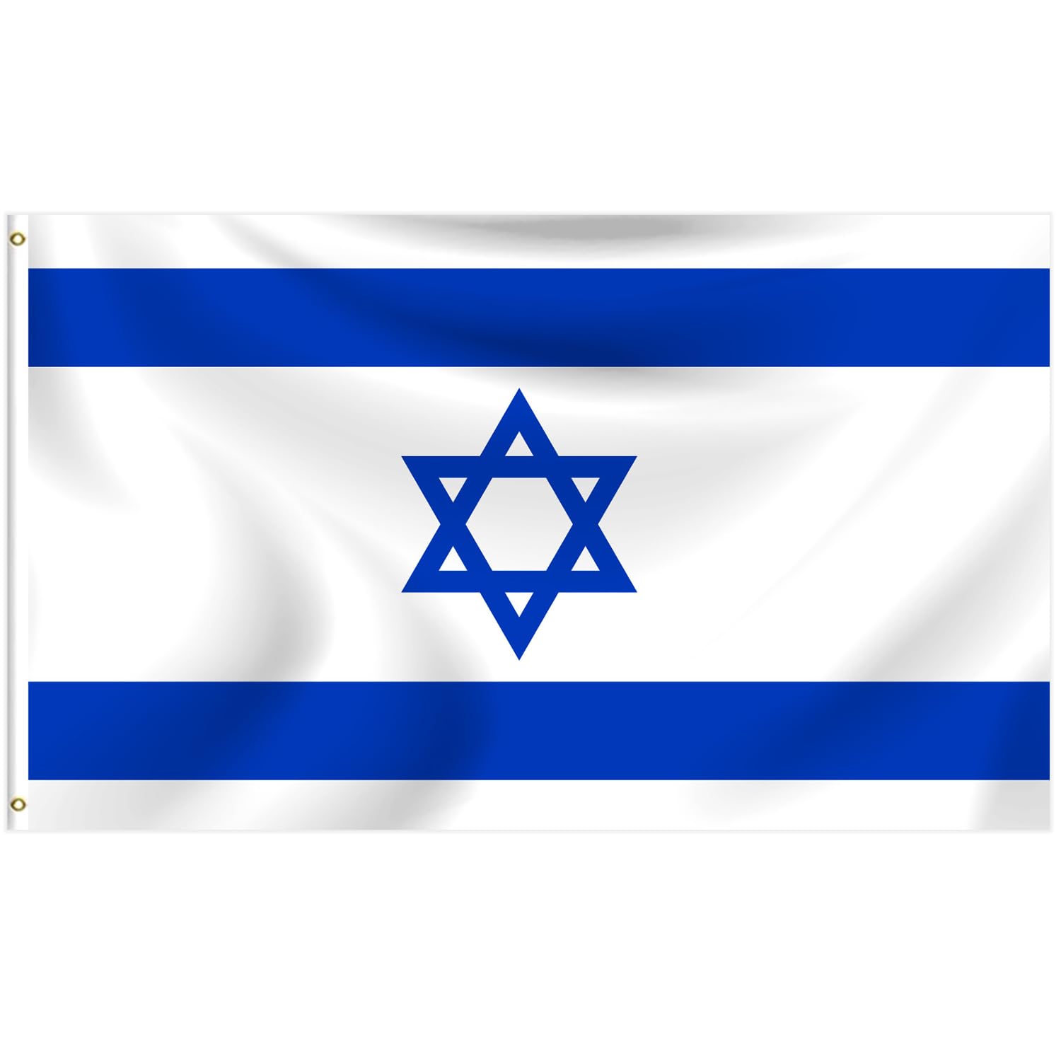 Israeli Flag 3x5 FT Israel Flag,Durable Nylon Country Flag of Israel,with Brass Grommets